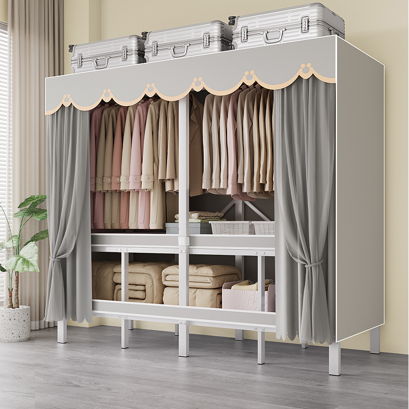 免安装租房折叠简易衣柜