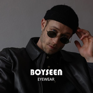 嘻哈金属小框墨镜可配度数男女复古椭圆朋克风太阳镜开车防晒墨镜