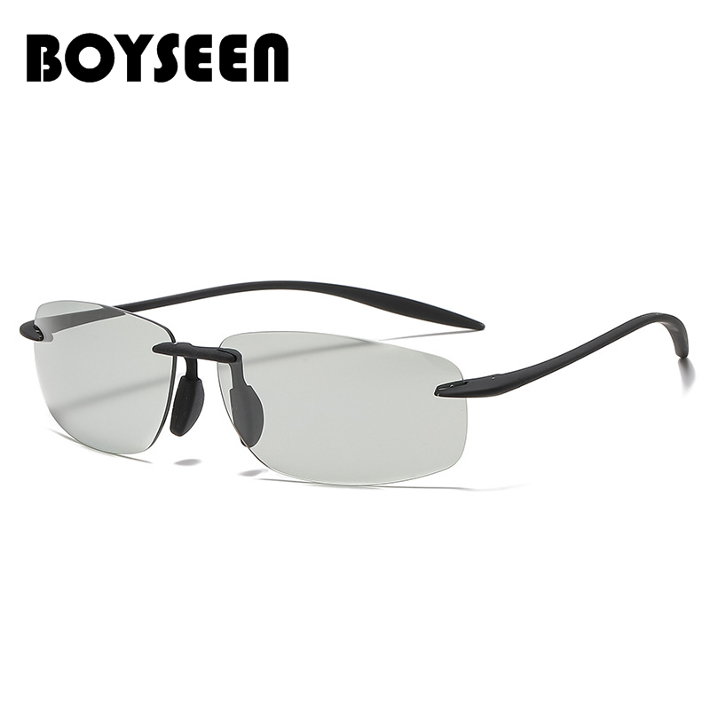 户外钓鱼开车无框眼镜