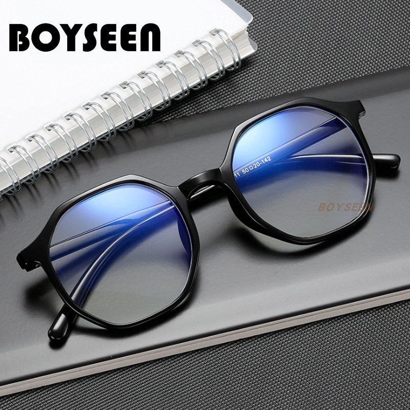 黑粗框近视镜可配度数女