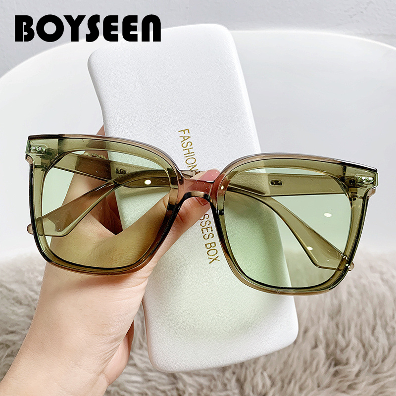 复古大框防蓝光方形太阳眼镜