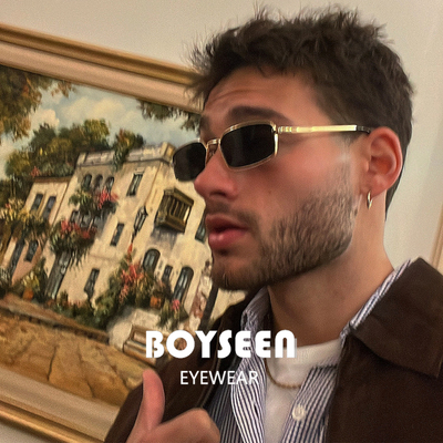 欧美风金属小框墨镜男可配近视