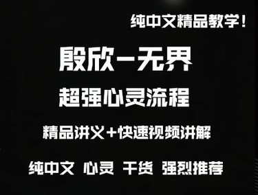 2023魔术教学 超强心灵流程无界 中文 精品 纯干货 殷欣 强烈推荐