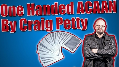 2022魔术教学中文单手巴格拉斯one handed acaan by craig petty