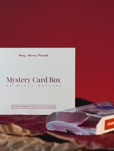 2024魔术教学神秘牌盒Mystery Card Box全新签名牌入牌盒流程
