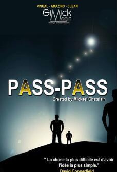 2023魔术教学视觉化纸牌换位Pass-Pass by Mickael Chatelain