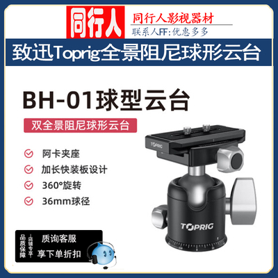 致迅Toprig全景阻尼球形云台
