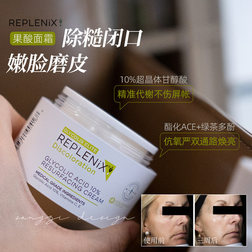 REPLENIXTOPIX10%果酸焕肤面霜