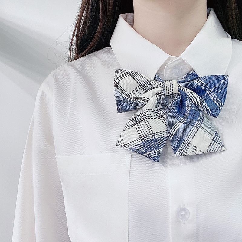 JK制服衬衫女长袖基础款2020秋冬季新款学生白色方领衬衣日系宽松