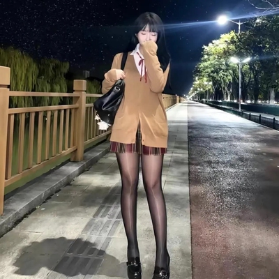 三件套/两件/单件秋季jk制服秋冬毛衣套装外套外穿开衫宽松冬季