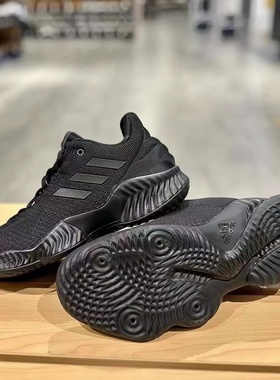 adidas阿迪达斯Pro Bounce2018男子团队款实战篮球鞋黑武士FW0905