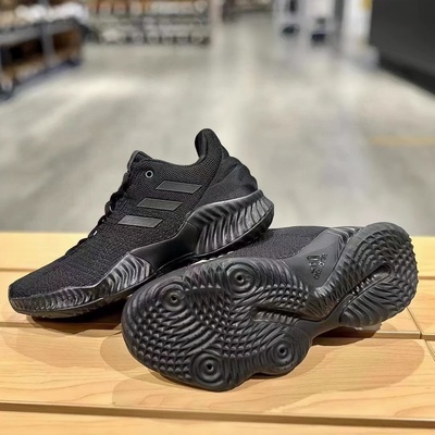 adidas阿迪达斯全黑酷炫FW0905
