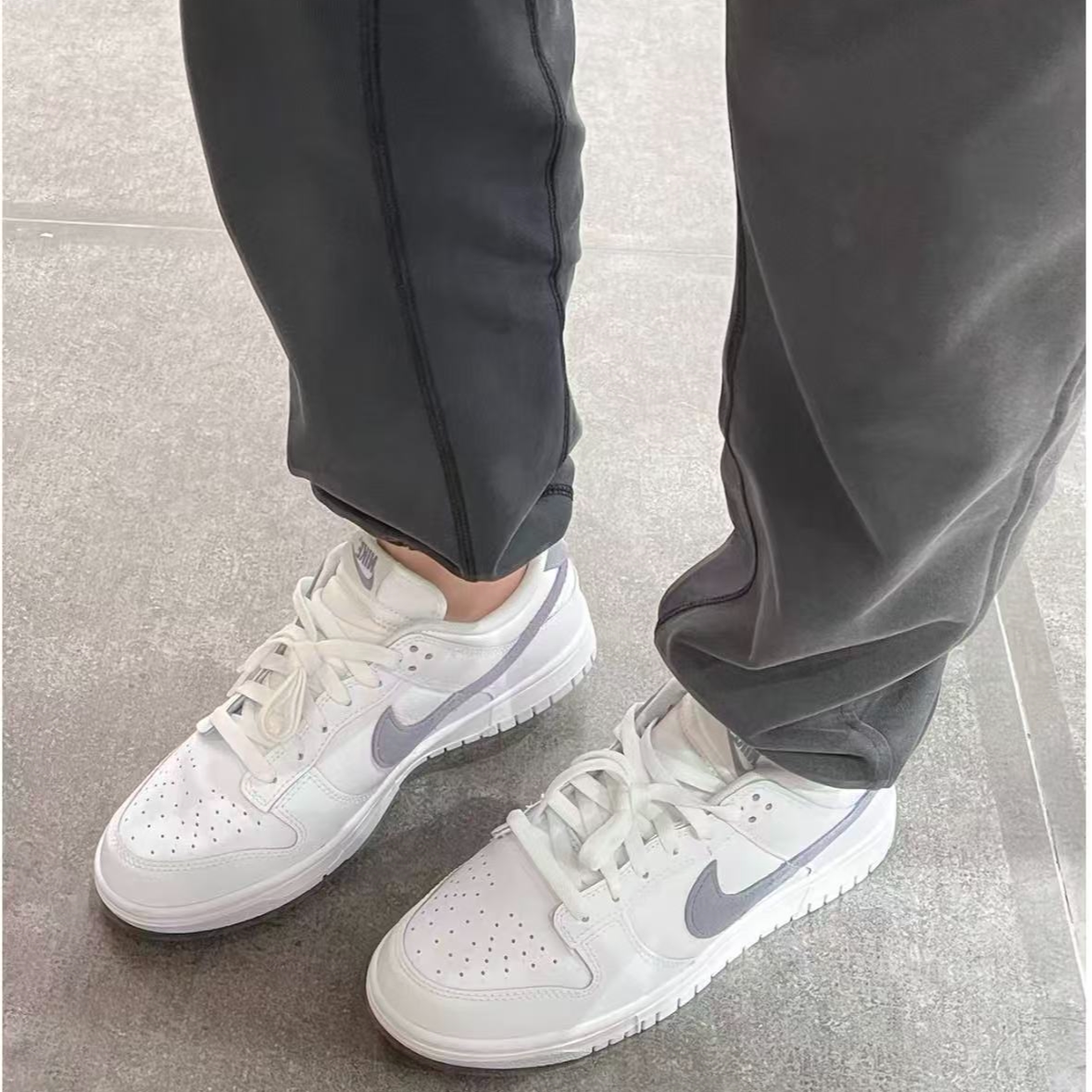 Nike耐克白灰色 男子 运动休闲舒适百搭低帮板鞋IH0632-141