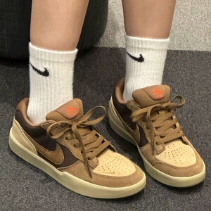 Nike耐克男鞋SB FORCE 58陆冲滑板鞋低帮鞋复古运动鞋DV5477-201