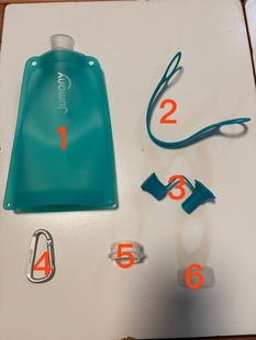 sillymann 思利满折叠水袋配件挂绳儿童成人款