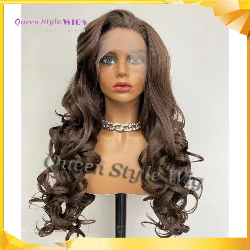 高温丝欧美风自由分逼真假发套