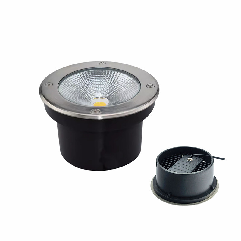 led埋地灯户外防水COB地埋灯10W30W嵌入式地灯220V花园庭院地灯