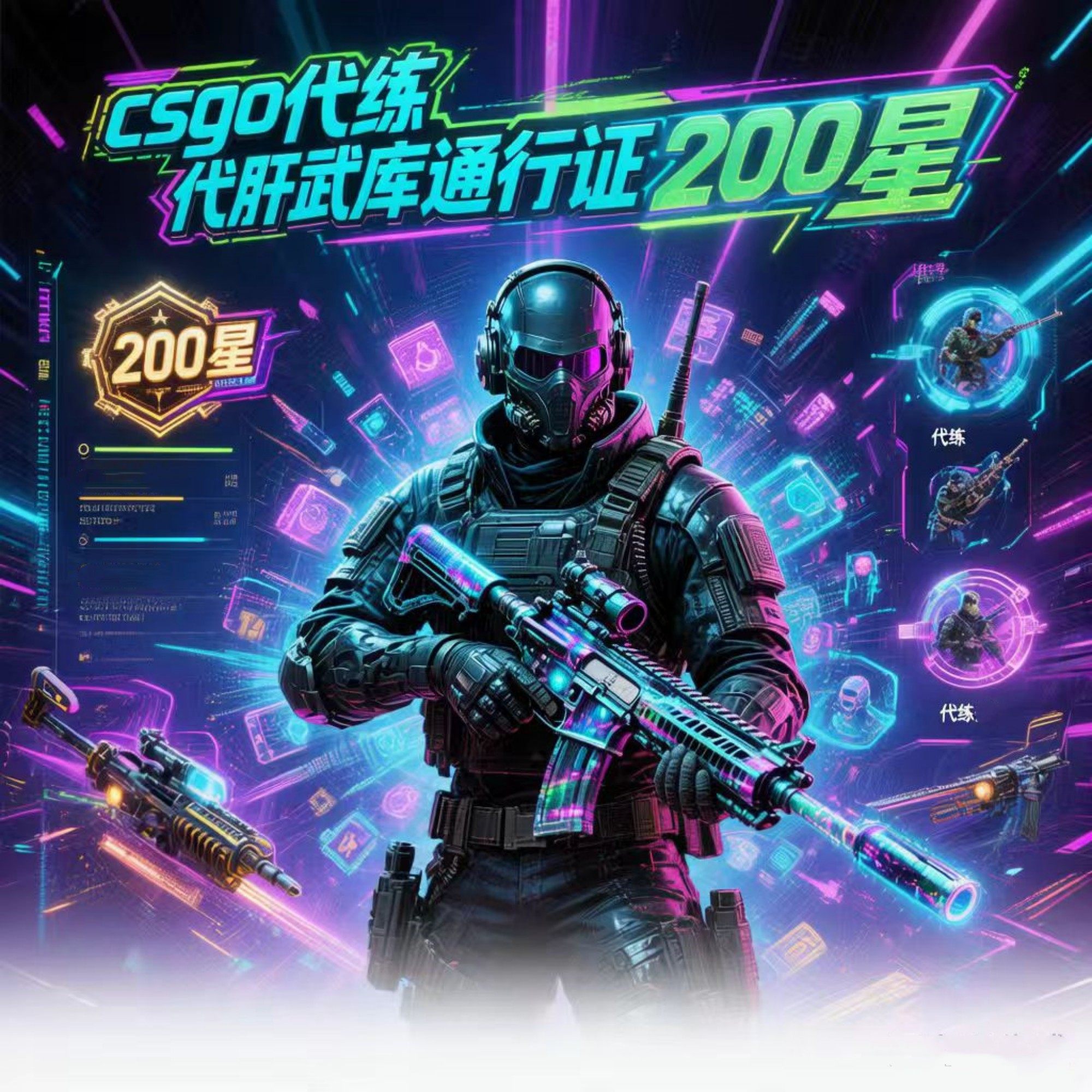 cs2代肝周长经验升级csgo官匹武库大行动代肝武库星星代肝星星