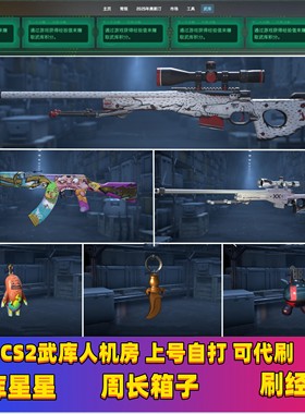 csgo刷星星官匹刷经验升级cs2武库人机房武库通行证代打自刷周长