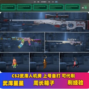 csgo刷星星官匹刷经验升级cs2武库人机房武库通行证代打自刷周长
