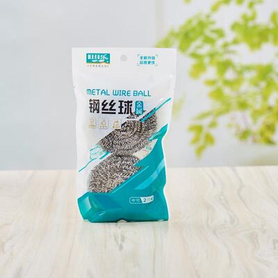6507中号金属钢丝球2只/包