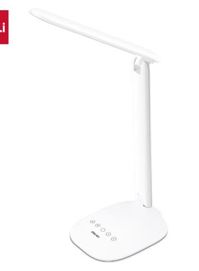 得力 DP728 LED充电台灯 白色