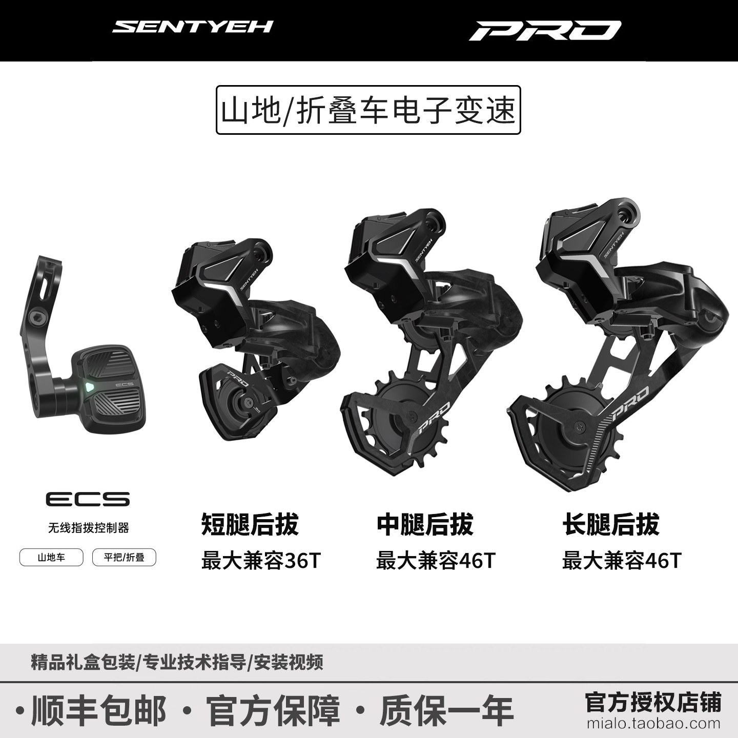 SENTYEH顺泰山地折叠车电子变速