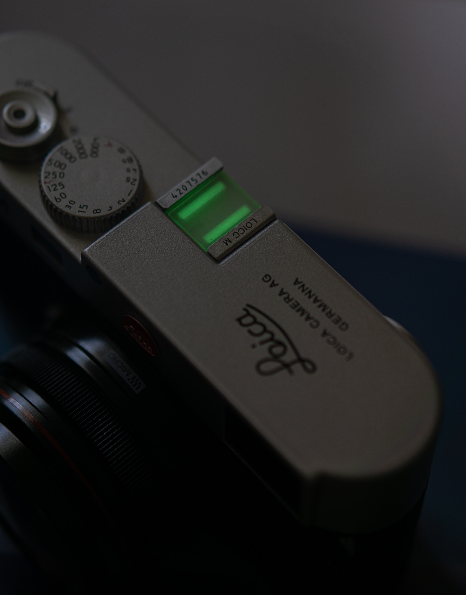 夜光发光徕卡氚管热靴盖