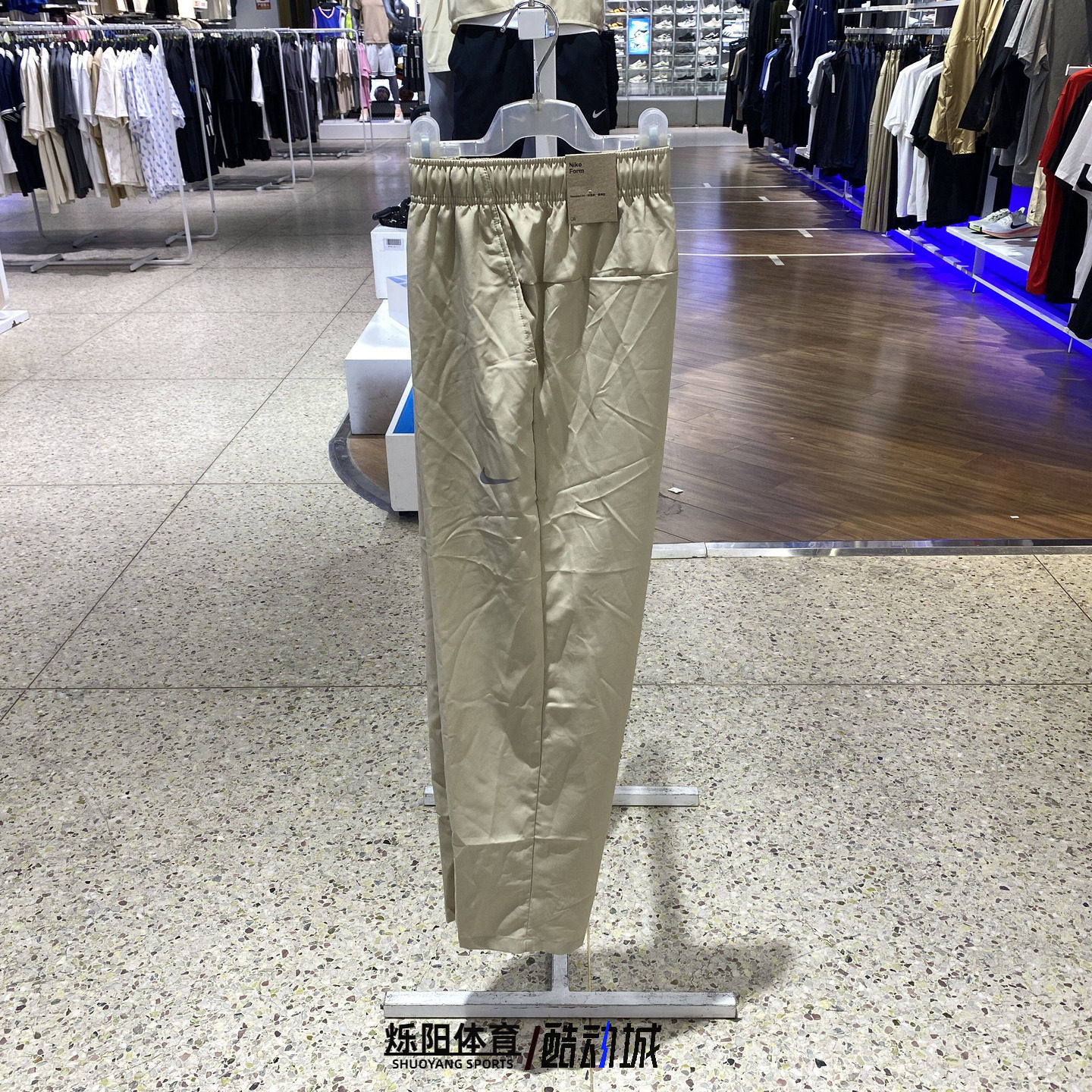正品Nike耐克夏季男薄款透气直筒运动休闲训练速干长裤FB7491-251