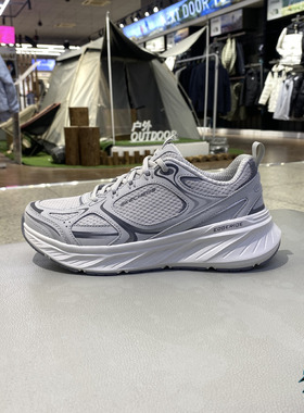 Skechers 斯凯奇女鞋轻质时尚耐磨网面低帮透气运动鞋 150475-GRY