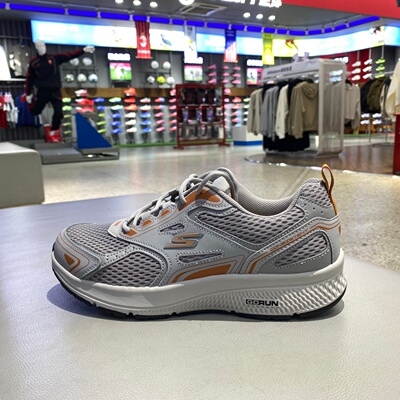 斯凯奇男缓震透气耐磨跑步鞋