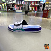 AJ5白蓝人字拖沙滩鞋 NIKE耐克拖鞋 555501 Jordan Hydro5 男 Air