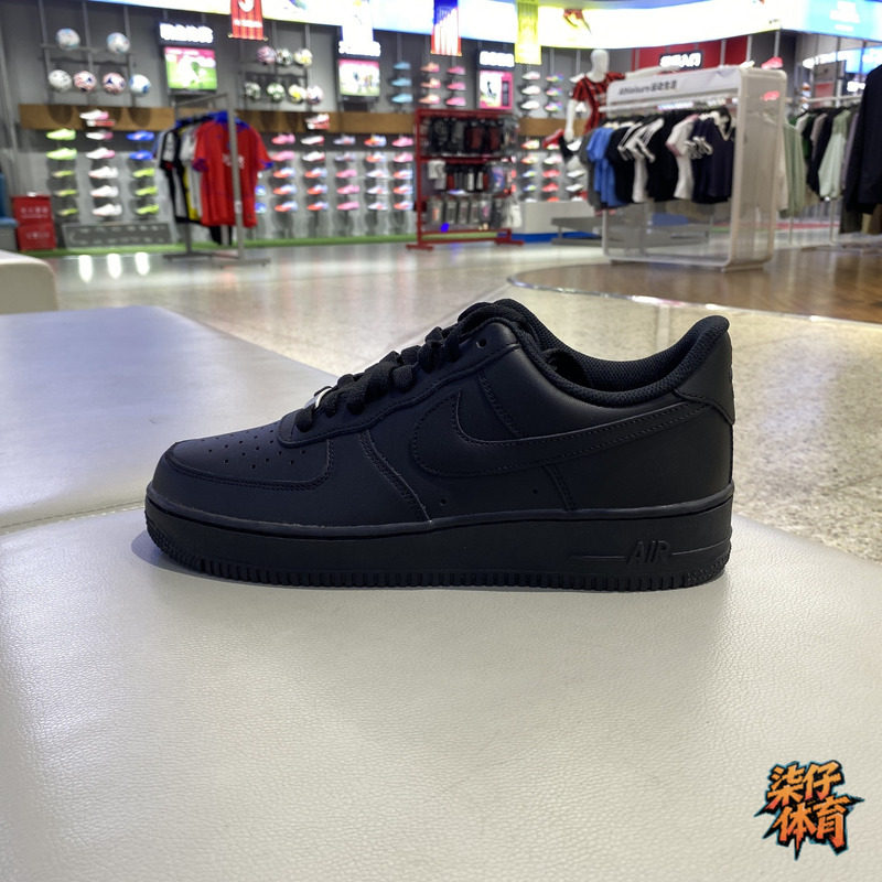 Nike男鞋Air Force 1 07板鞋AF1空军一号黑武士休闲鞋 CW2288-001