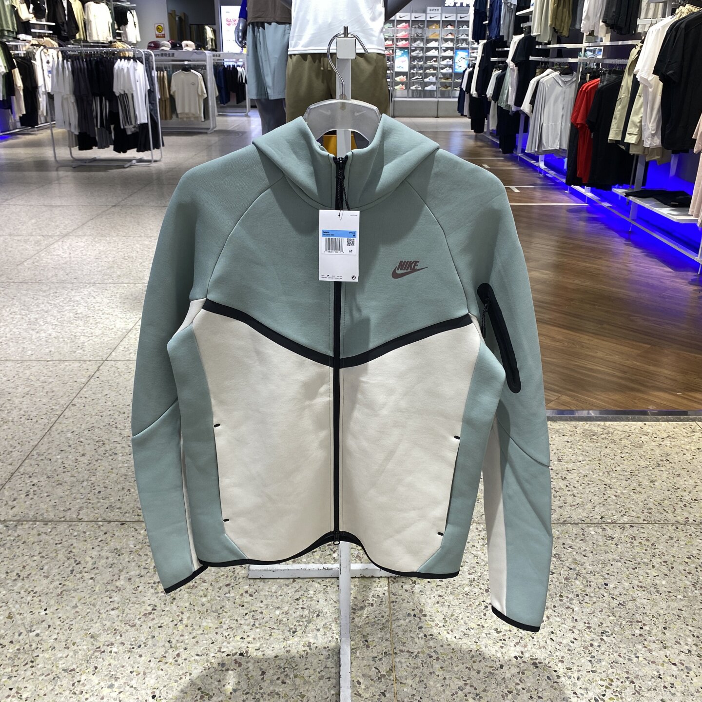 NIKE耐克男子秋季新款风行者系列拼色针织运动夹克外套HV0950-020