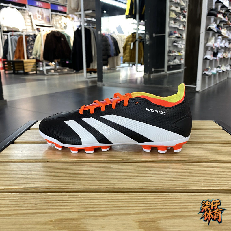 Adidas 阿迪达斯 PREDATOR 24 男款中端AG短钉人草足球鞋 IF3210