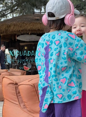 2024新款男童童宝宝纯棉韩版ins简约风百搭T恤衫73260