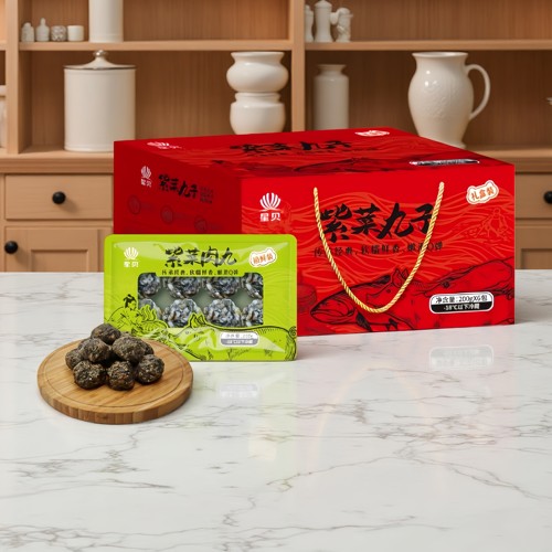 紫菜丸子200g/袋 新鲜 特色食品 手工工艺 Q弹 发财丸子 营养