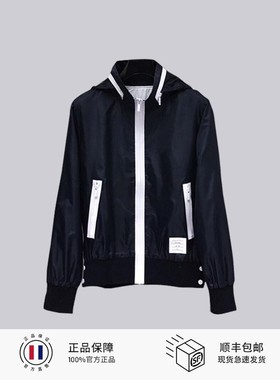 TB夹克街头休闲运动宽松长袖外套透气青年男士TB&IIII布朗