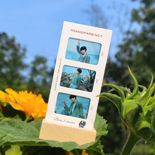 吴青峰周边胶片书签摆台立牌照片反转胶片卡节日生日礼物可定制