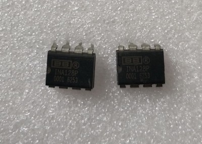 BB INA128P单运放 原装拆机 进口8直插脚