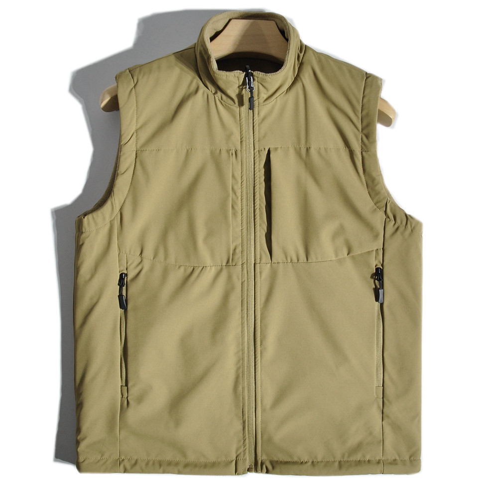 山系户外双面穿立领摇粒绒工装马甲保暖加绒内胆两面穿背心外套男,男装,常规马甲,淘宝优惠券,粉丝福利购,淘宝优惠卷