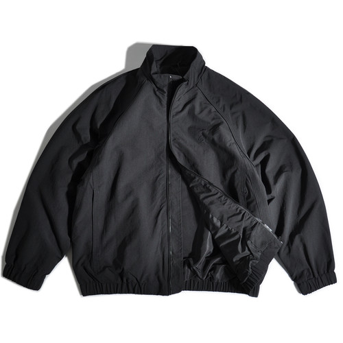 春秋简约通勤风可翻立领拉链夹克