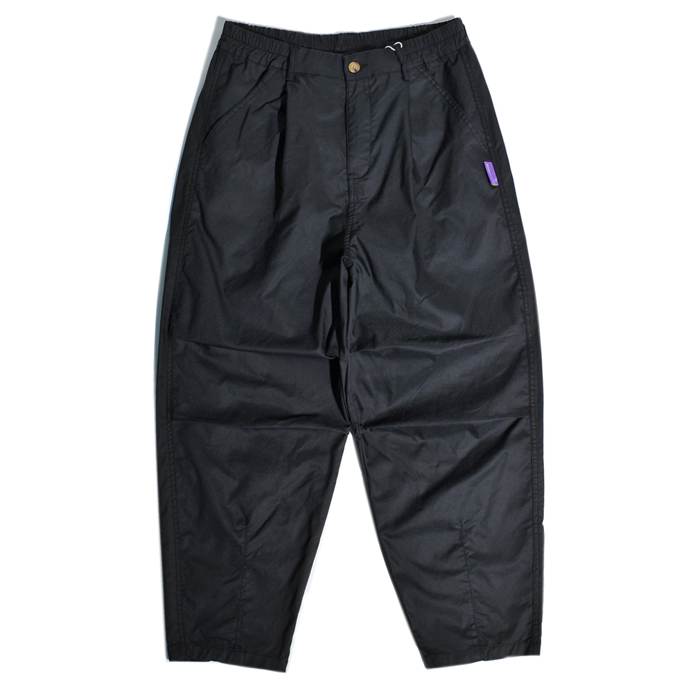 山系工装港风双褶阔腿锥形裤