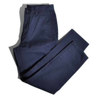 宽松小直筒小脚弹力休闲裤 基础百搭款 长裤 复古Chino卡其工装 美式