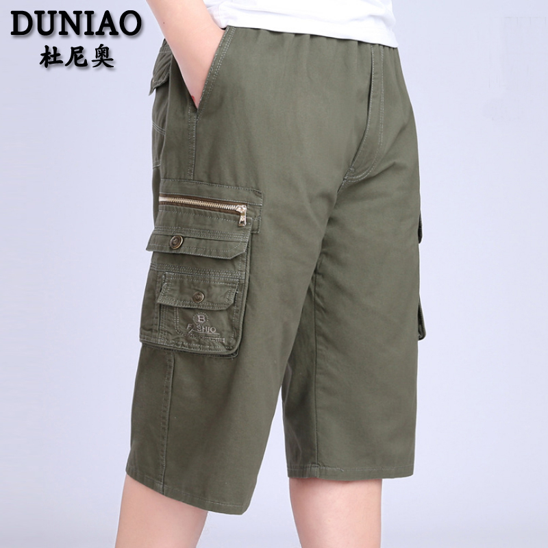 summer middle age man leisure time shorts dad Strapping Elastic waist Middle-aged and elderly people Five point pants Summer wear Seventh Pantsin the Men's clothing, Casual pants  category - from Buy2taobao.com to provide professional Taobao agent buy service