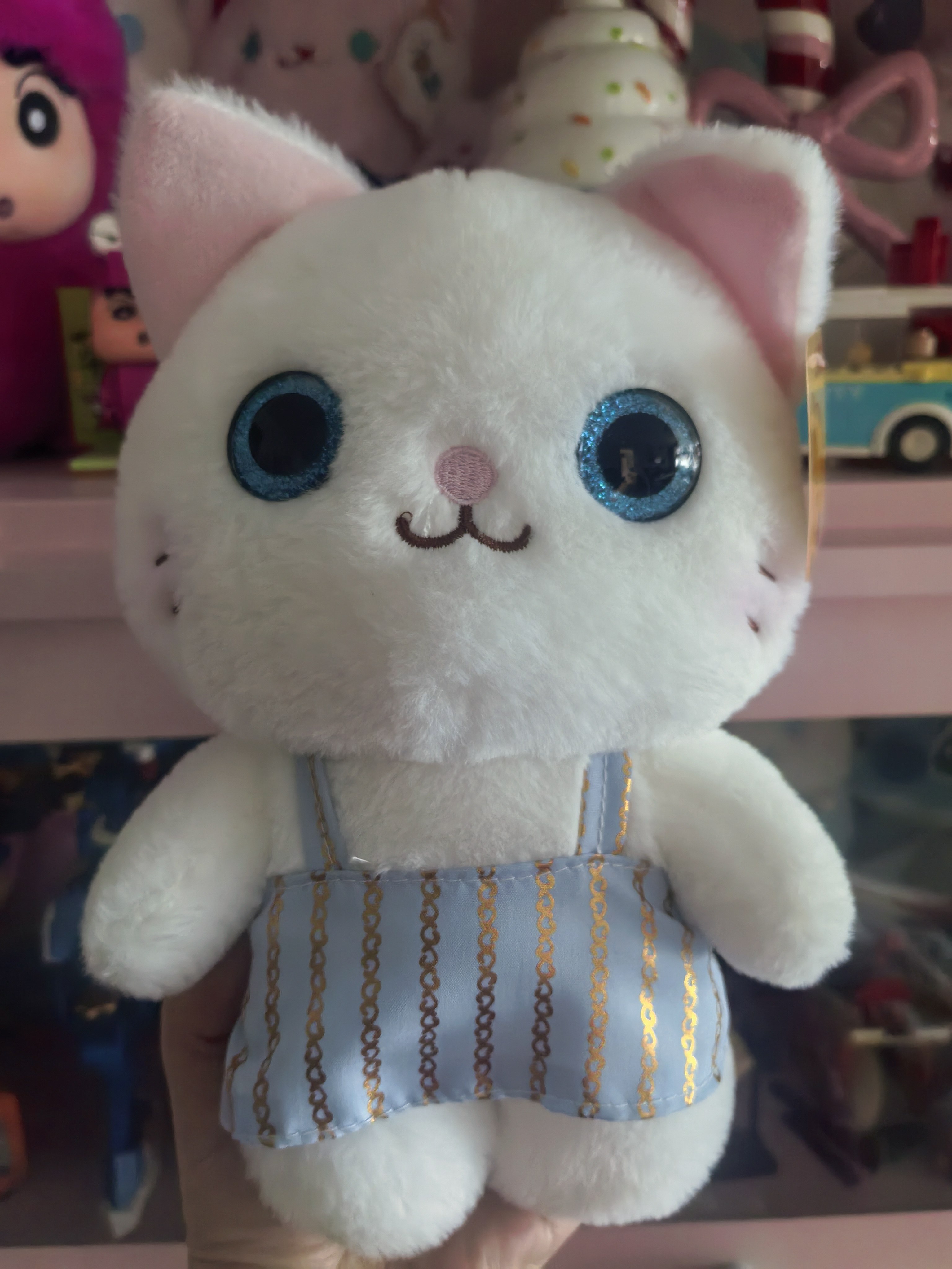 猫咪玩具娃娃机公仔礼物节日生日玩偶毛绒儿童女生少女心房间装饰