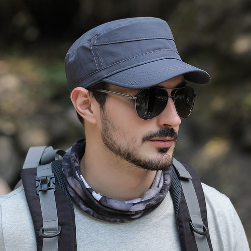 短檐户外速干夏季新款春秋平顶帽