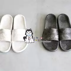Salomon Summeride Casual Versatile Silent Non-Slip Black and White Bathing Slippers Wasteland Style