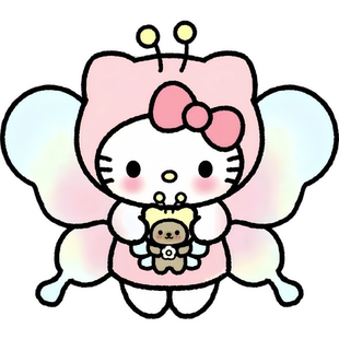 卡通三丽鸥凯蒂猫贴纸客厅卧室宿舍墙面遮瑕防水爆款 海报贴画