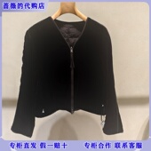 羽绒服2P0C16610 LESS国内专柜代购 2025冬丝绒老钱风轻薄短款 3395